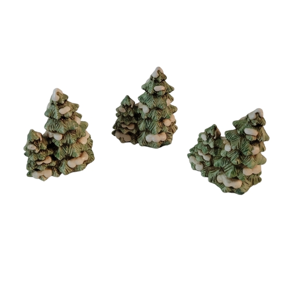 Summit Collection Ceramic Xmas Trees - Picture 1 of 7